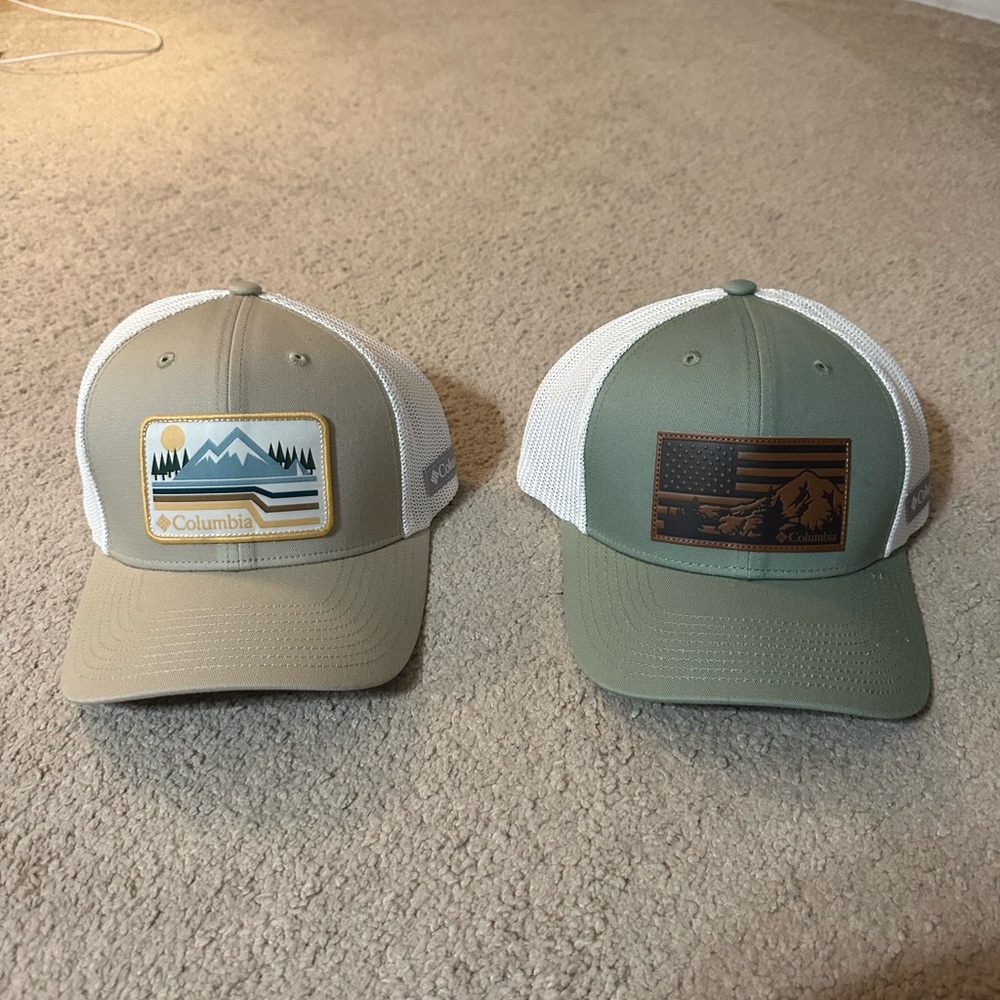 NWT Men’s Columbia Hat Bundle